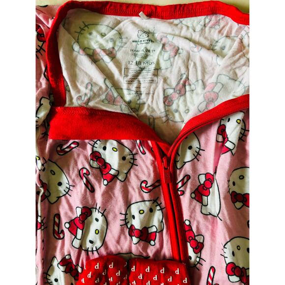 Posh Peanut Hello Kitty Candy Cane Convertible Romper Size 12-18 months VGUC - Picture 5 of 5
